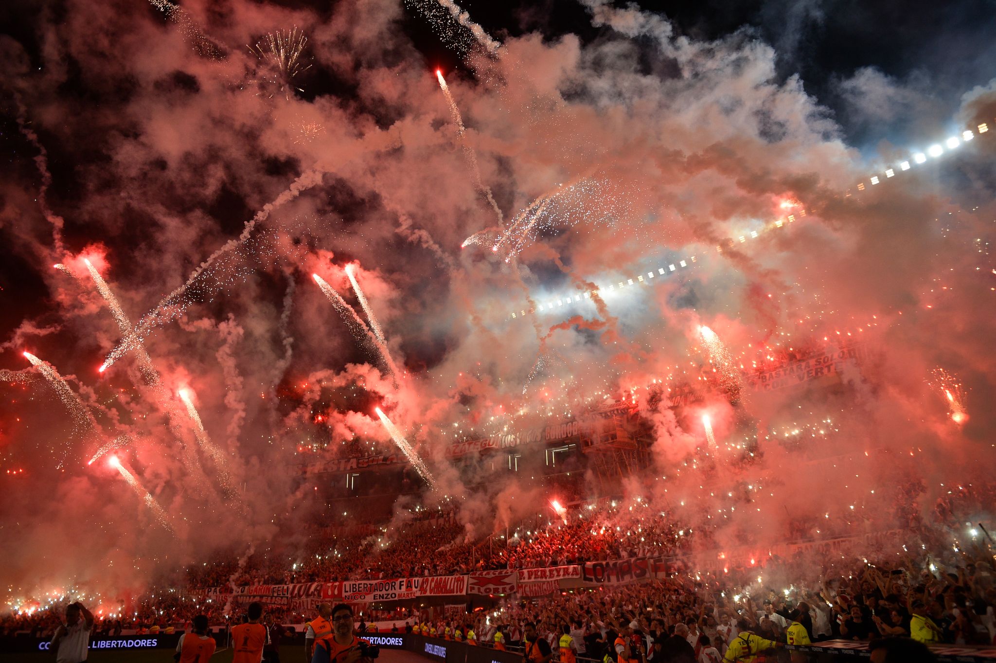 Hohe Strafe für argentinischen Club wegen Fan-Choreographie