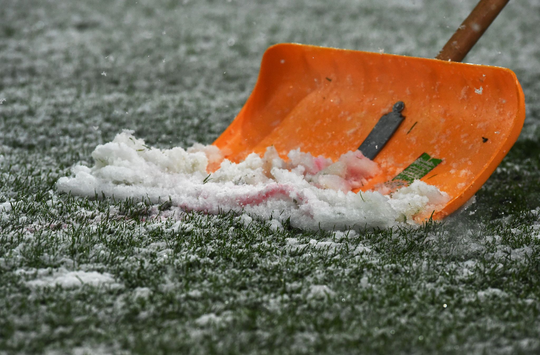 Schnee beeinträchtigt Gladbach-Training vor Bayern-Spiel