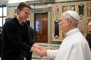 Papst empfängt Fußballmeister SSC Neapel